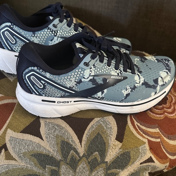 Chaussures De Running Brooks Ghost 4 Femme - Taille US 11.5 B - Bleu Vert Menthe - Occasion